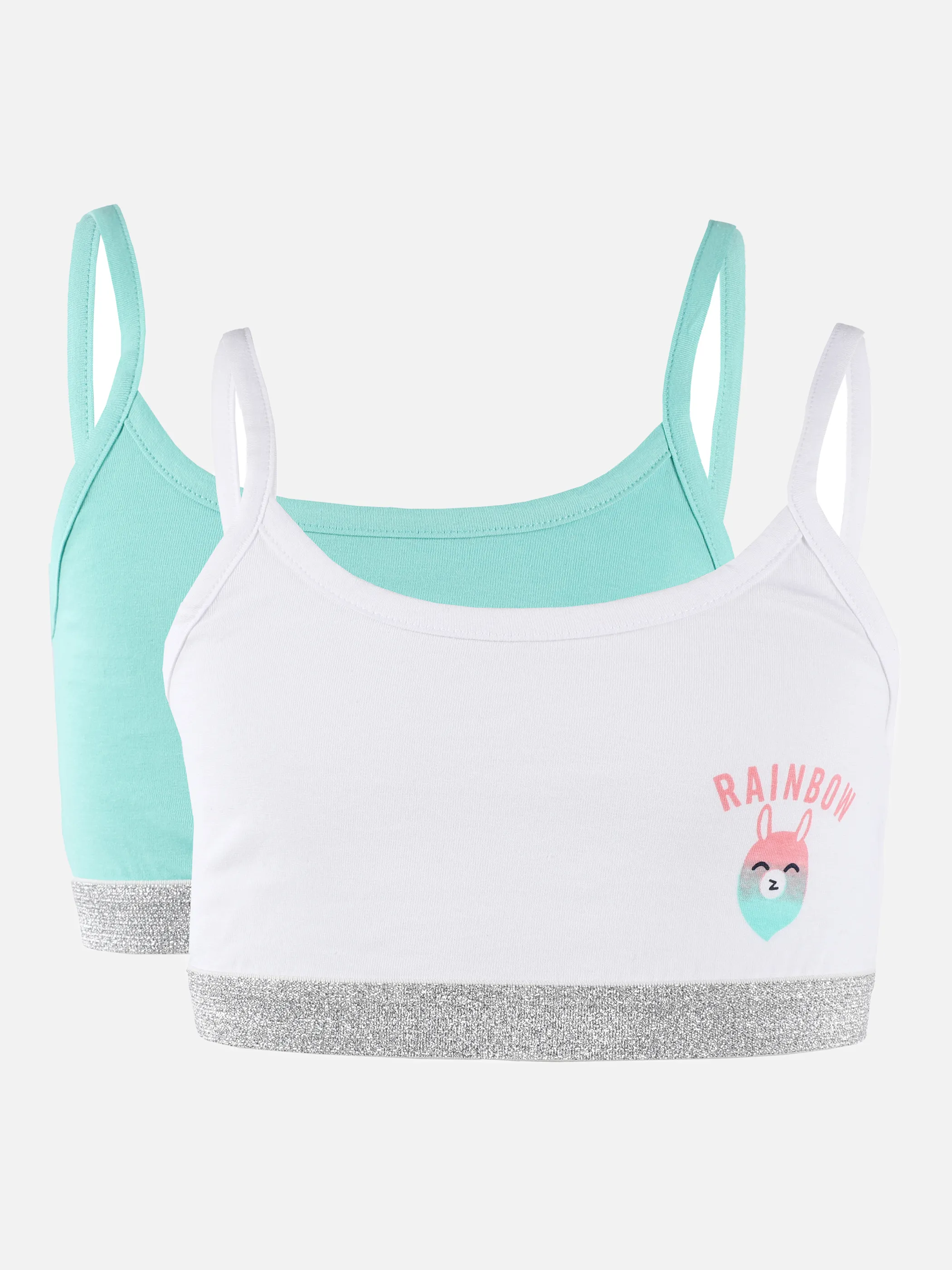 Mädchen Bustier im 2er Pack