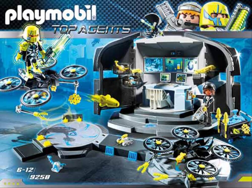 PLAYMOBIL 9250 Dr. Drone's Command Center
