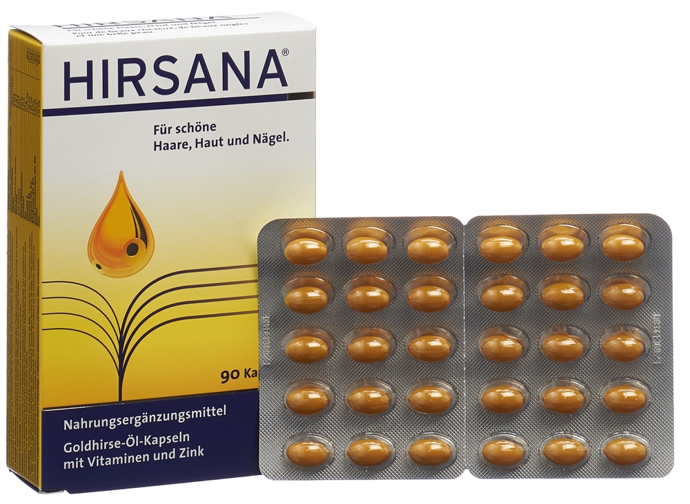 HIRSANA Goldhirse-Öl-Kapseln Kaps 90 Stk