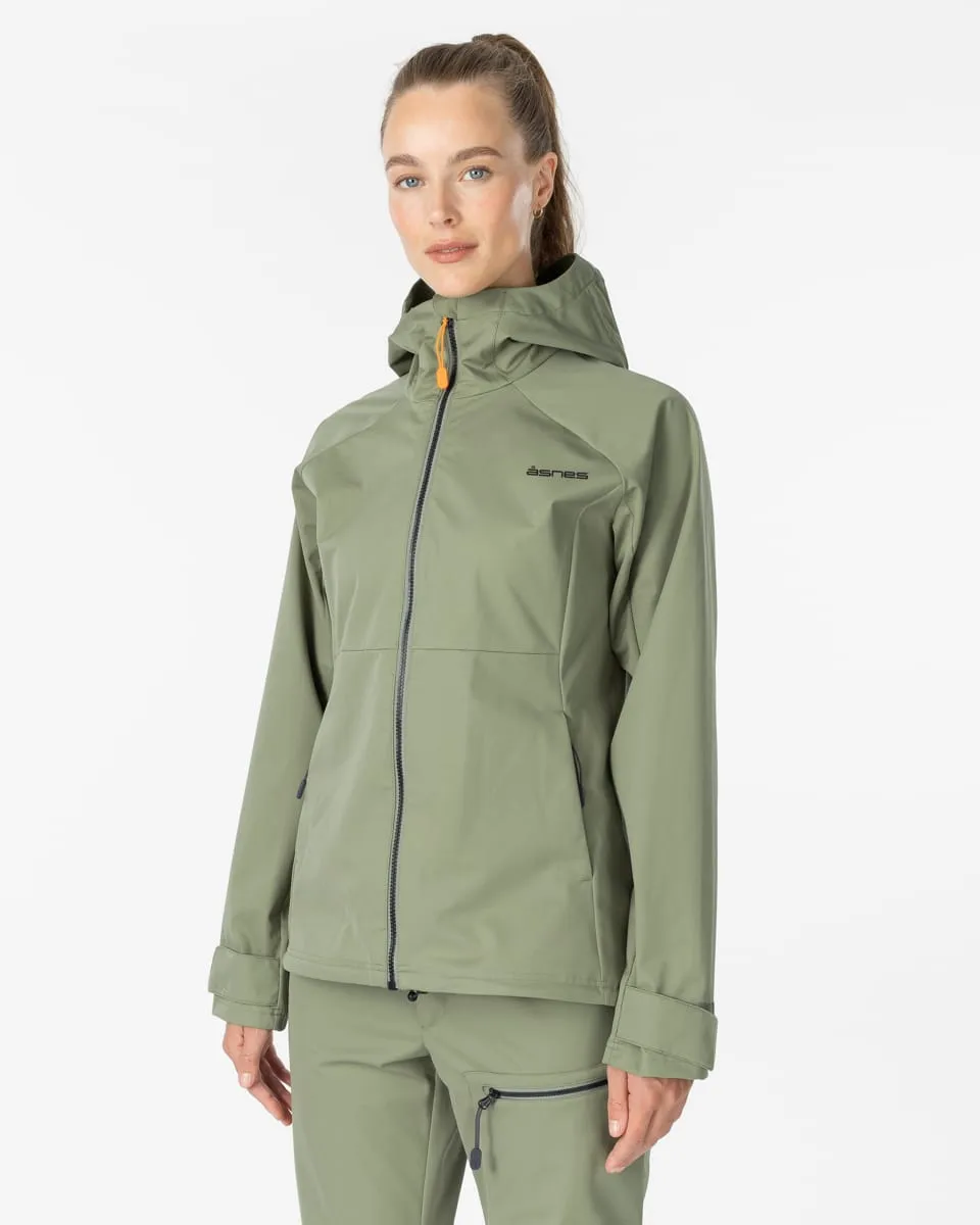 Åsnes Hovde Jacket Wmn Olive Grey