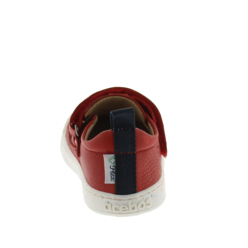 Acebos Acebos Barefoot Gummi Sandales Rouge
