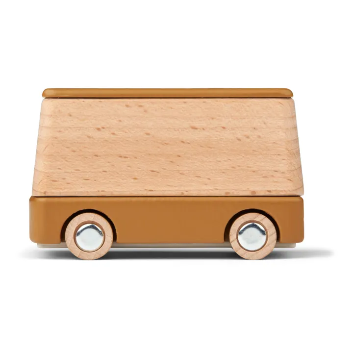 Liewood Bus en bois | Golden caramel