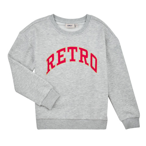 Only - KOGANNI L/S O-NECK CS SWT - Gris