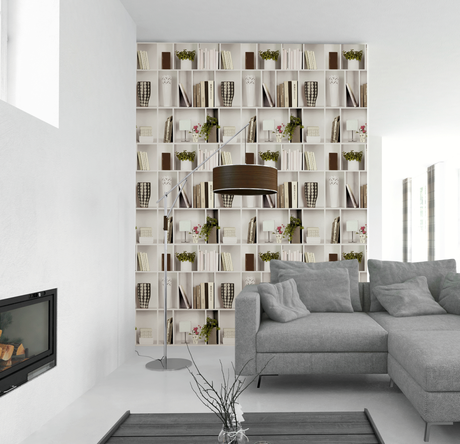 Vliestapete - AUTHENTIC WALLS 2 - Regal - 10 Meter