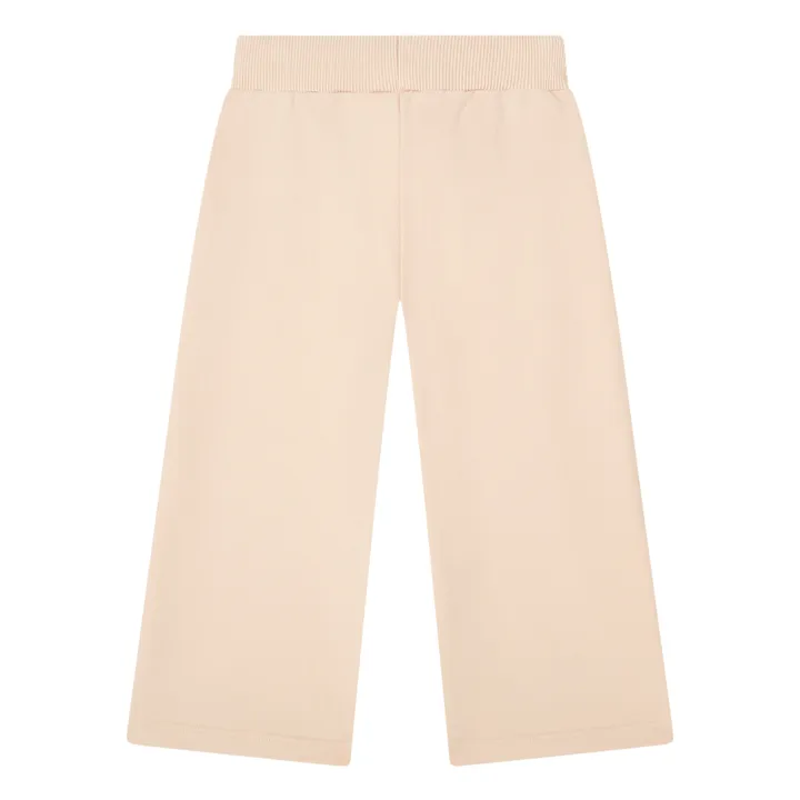 SMALLABLE BASICS Pantalon Fille Droit Molleton Bio | Blush