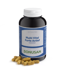 Bonusan Multi Vital Forte Actief Tabletten 180TB