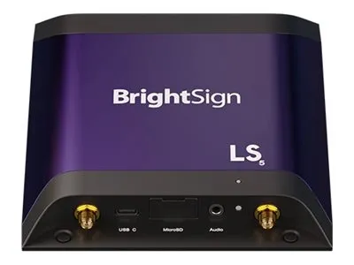 BrightSign LS5 LS445 - Digital signage afspiller - BrightSign OS - 4K UHD (2160p) - 60 fps