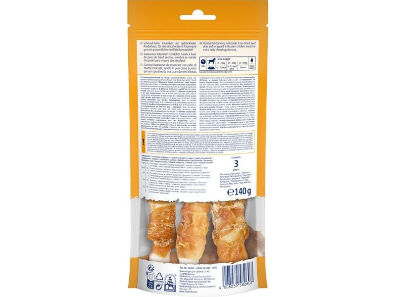 Vitakraft Kaurolle Deli Chews Chicken L, 3 Stk. Kauspass für grosse Hunde