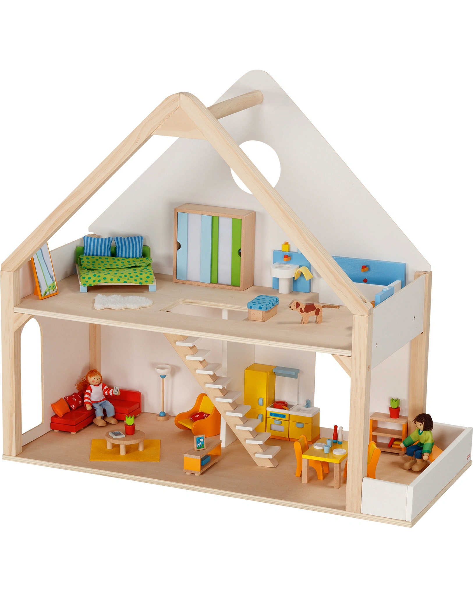 Puppenhaus STYLE 2-Etagen aus Holz