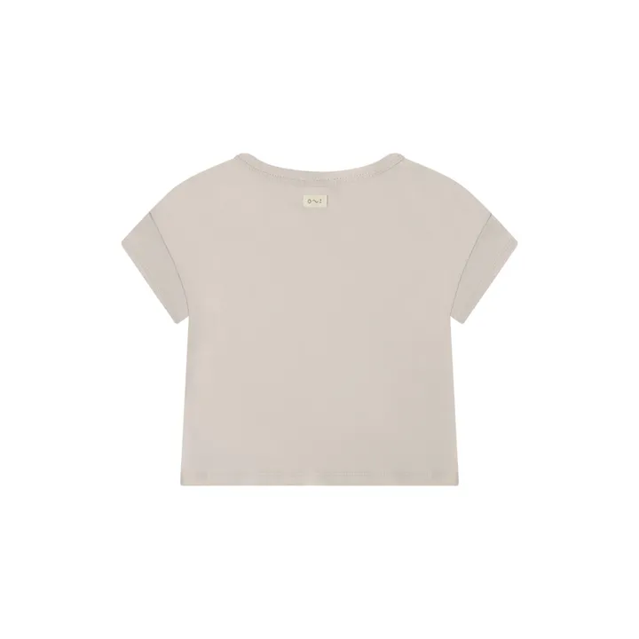 Organic Zoo T-Shirt Take It Slow | Blanc cassé