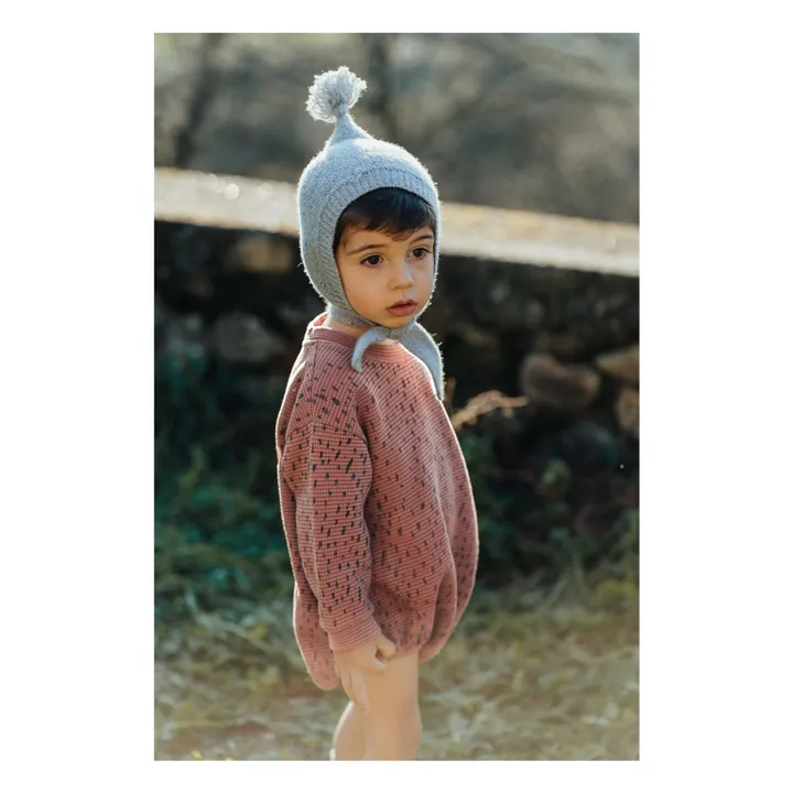 Bootani Bonnet Pompon Laine | Rose