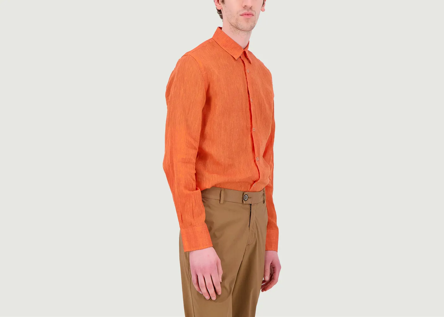 Chemise cintrée en lin JagVi Rive Gauche