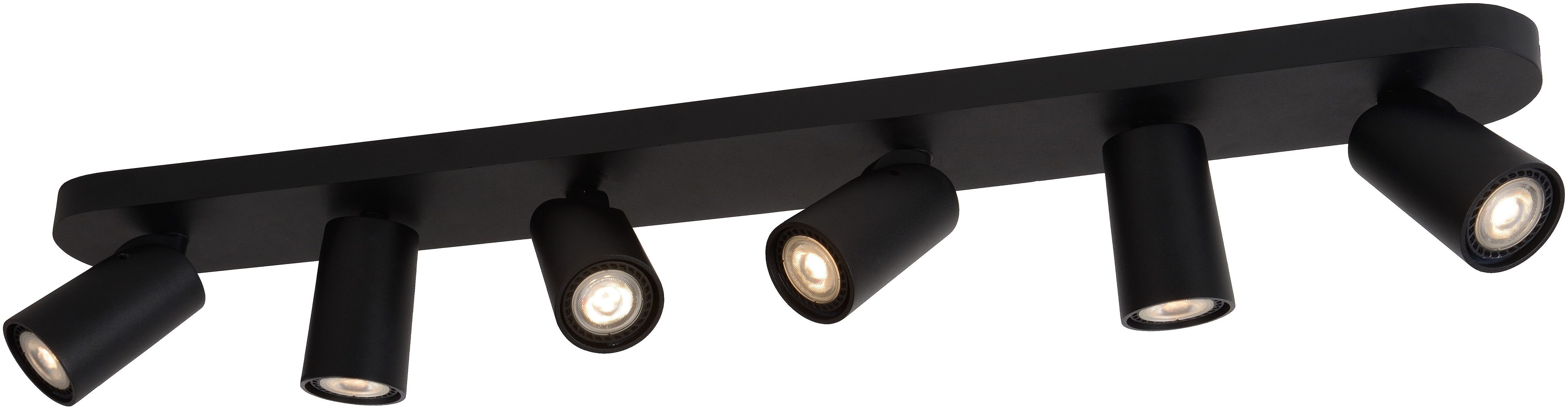 Plafondspot Zwart Xyrus B85.4 x D14 cm