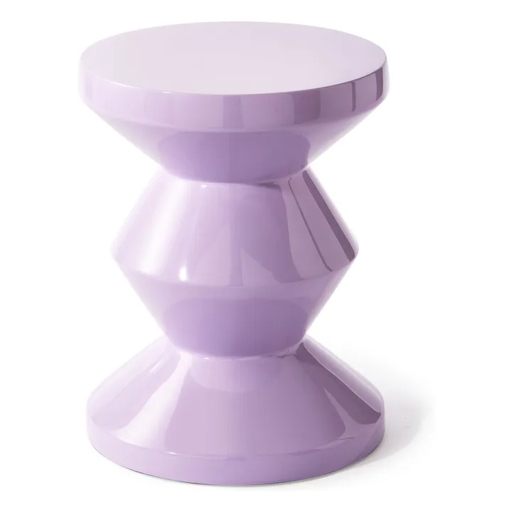 Pols Potten Tabouret Zig Zag | Lilas