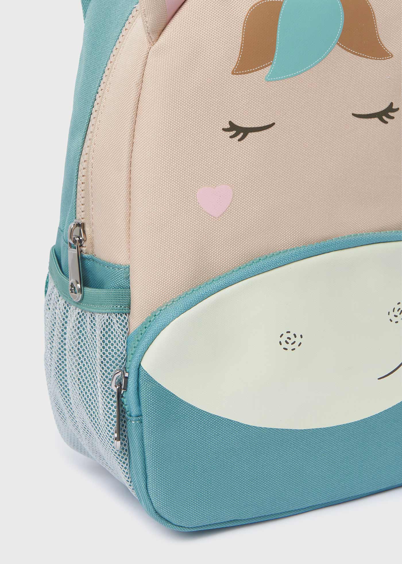 Mochila estampada para bebê