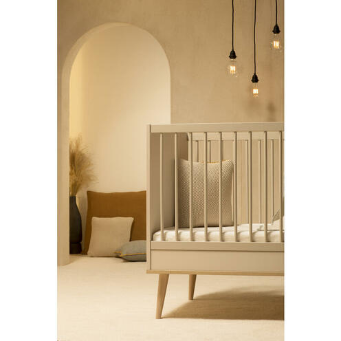 Lit 140 x 70 CM Flow Argile - QUAX