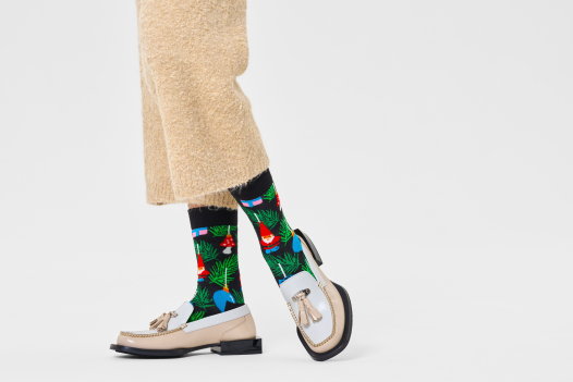 Happy Socks Christmas Tree Decoration Socken in Mehrfarbig