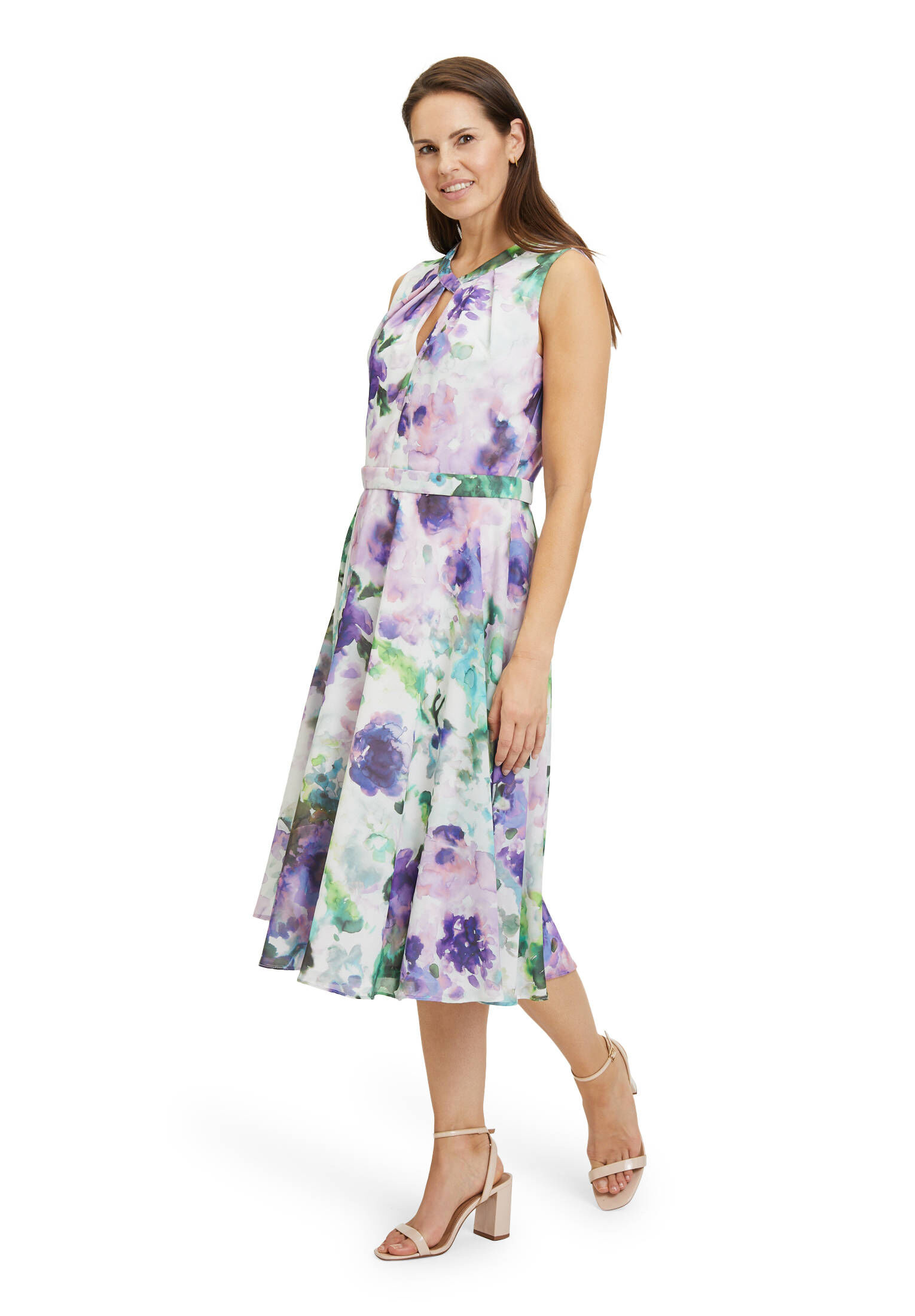 Vera Mont| Damen Chiffonkleid mit Print