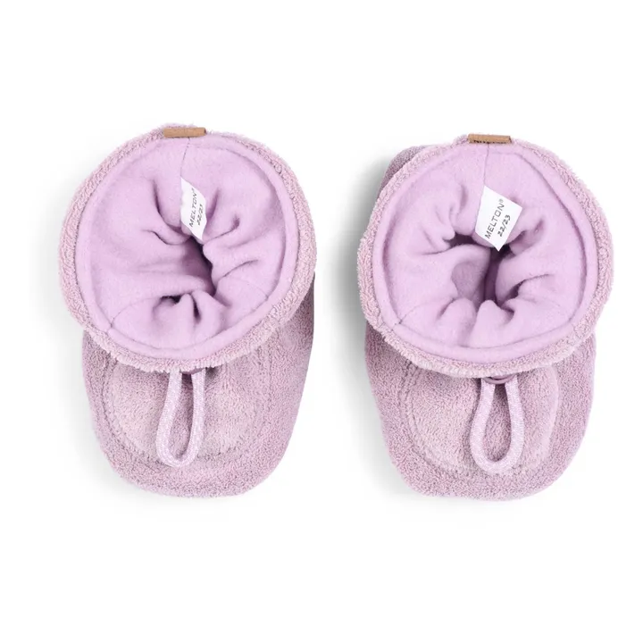 Melton Chaussons Terry | Rose