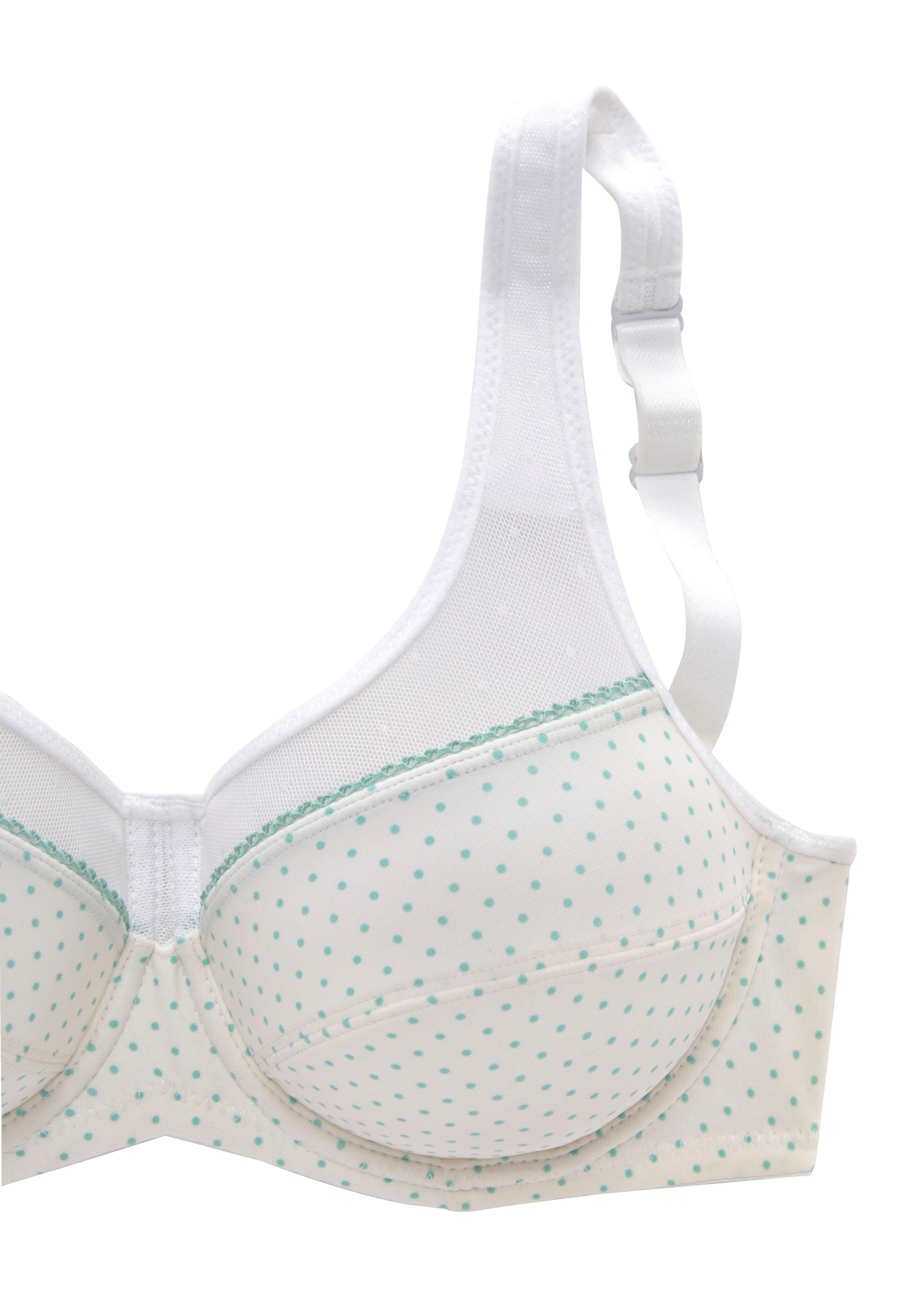 petite fleur Bügel-BH, 2 Stücker Packung, mit Netzeinsätzen