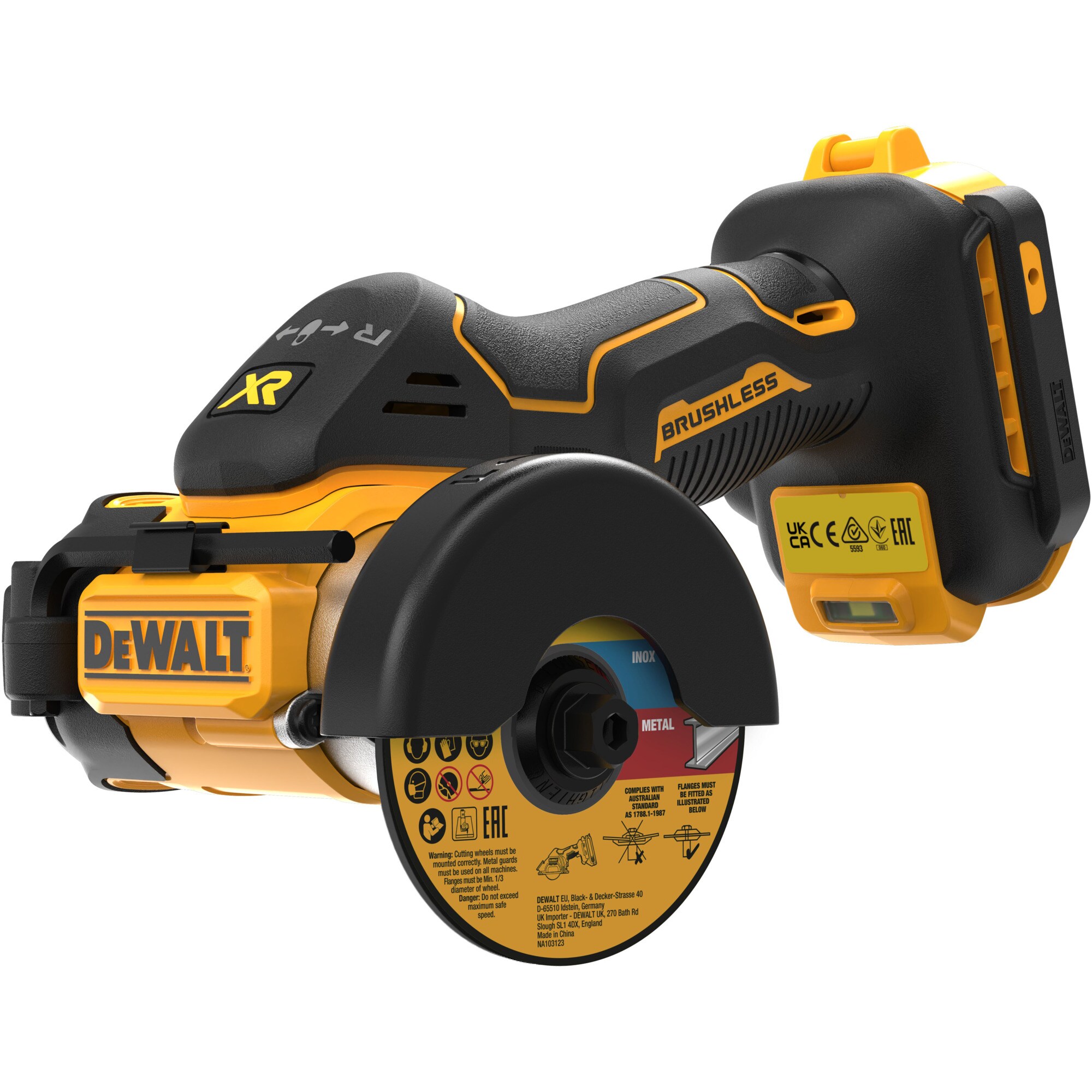 DeWalt Trennmaschine Akku-Multimaterialschneider DCS438N, 76mm, 18Volt