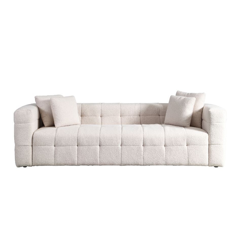 HOME DELUXE Teddy Sofa COMO - Beige