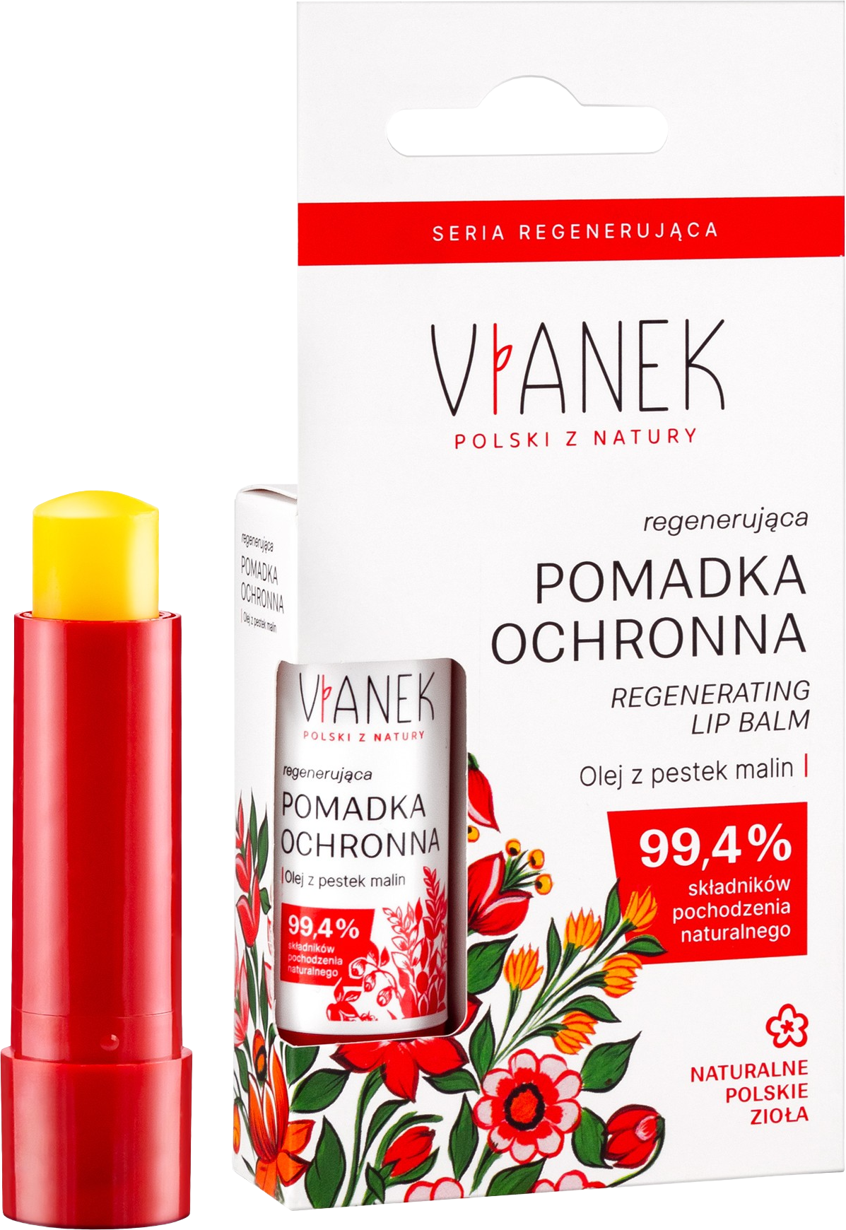 VIANEK  Regenerating Lip Balm, 4,60 g