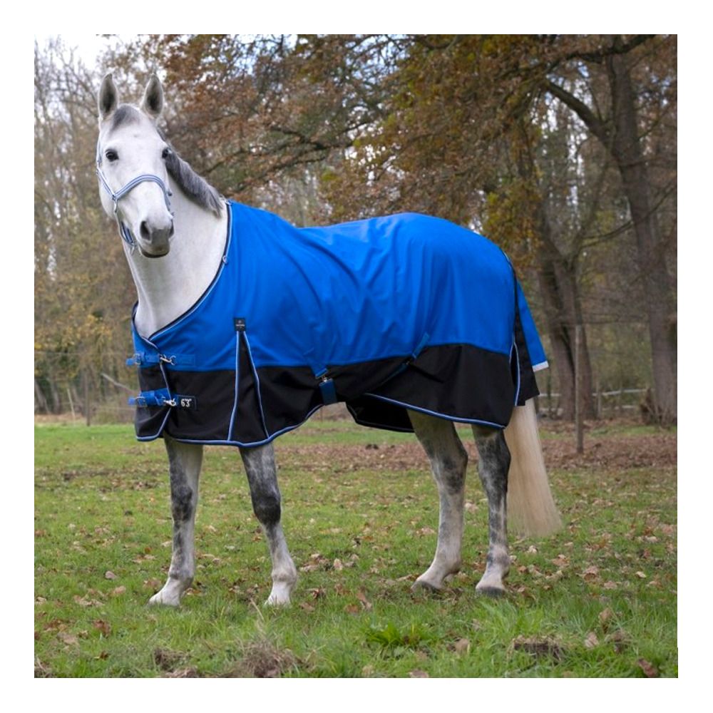 Equitheme TYREX 1200D 0G - Couverture paddock bleu/nr