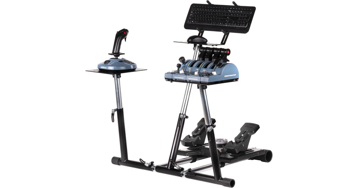 Wheel Stand ProDeluxe V2 Airbus houder  (Voor Thrustmaster TCA Airbus, MFG Crosswind, Thrustmaster T.Flight Rudder Pedals, Thrustmaster TPR)
