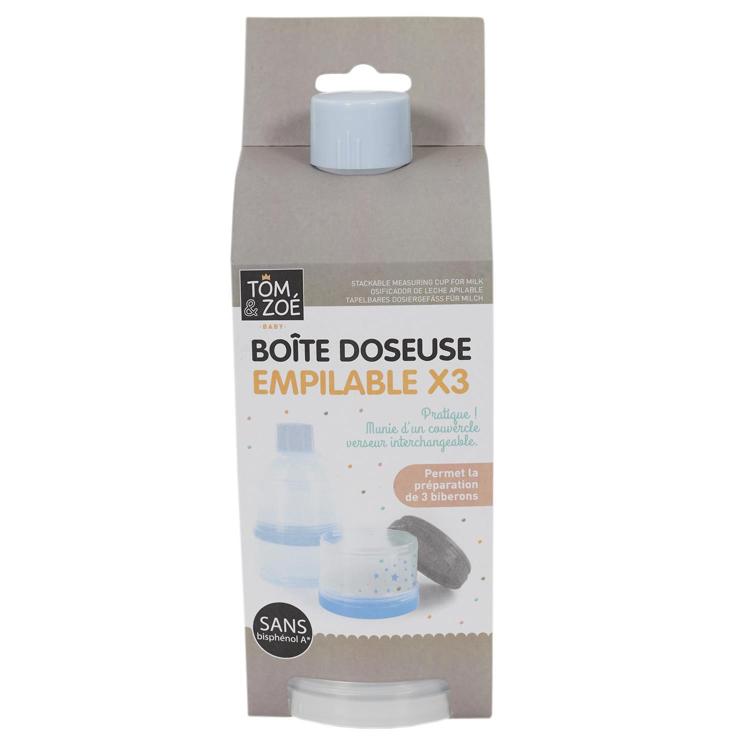 BOITE DOSEUSE LAIT POUDRE EMPILABLE X3