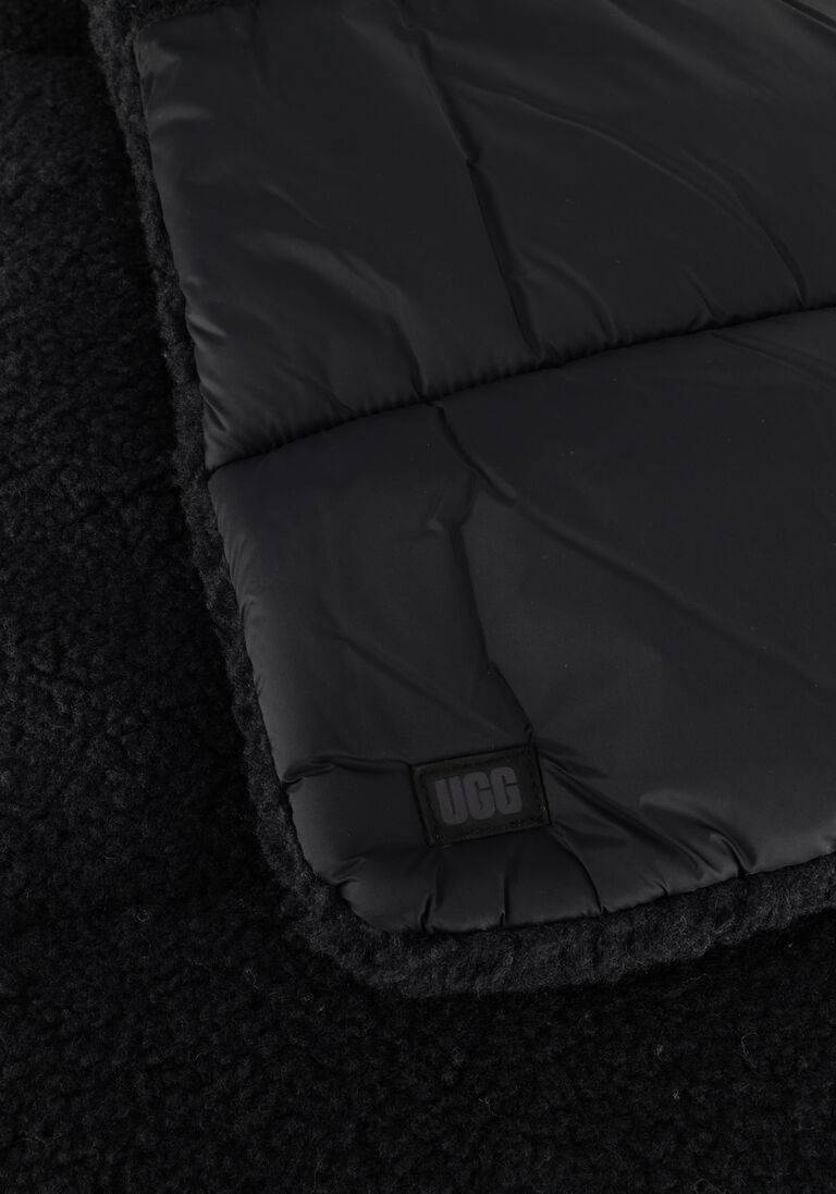 zwarte ugg sjaal uggfluff scarf