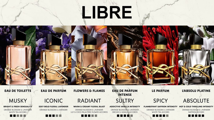Yves Saint Laurent Libre Flowers & Flames Eau De Parfum Florale 90ml