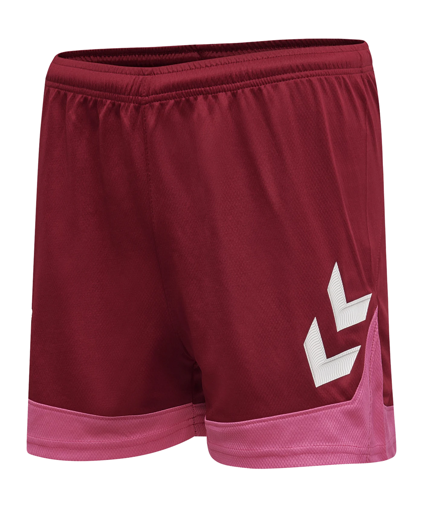 Hummel Lead Poly Shorts Damen Rot F3584