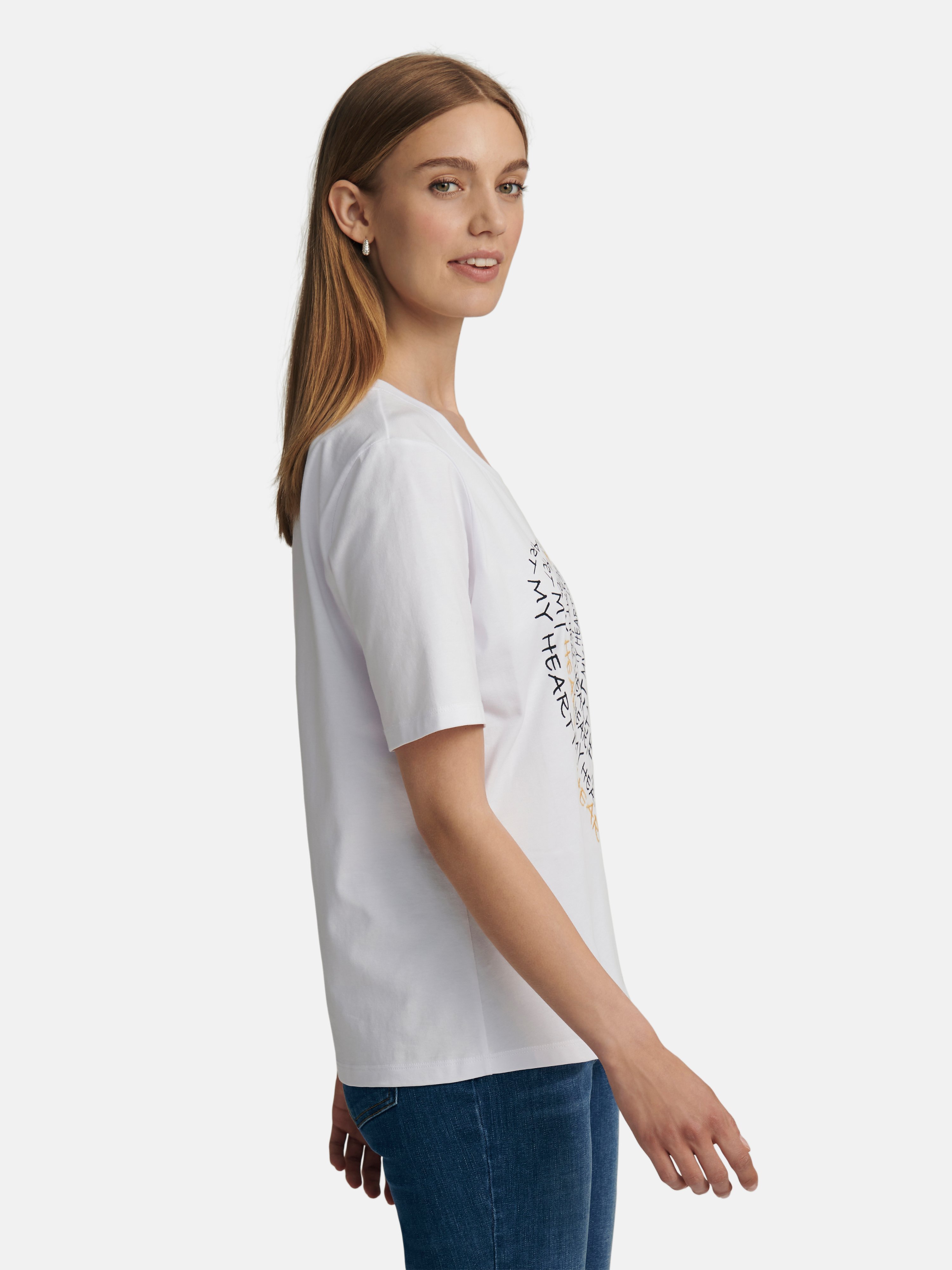 Rundhals-Shirt