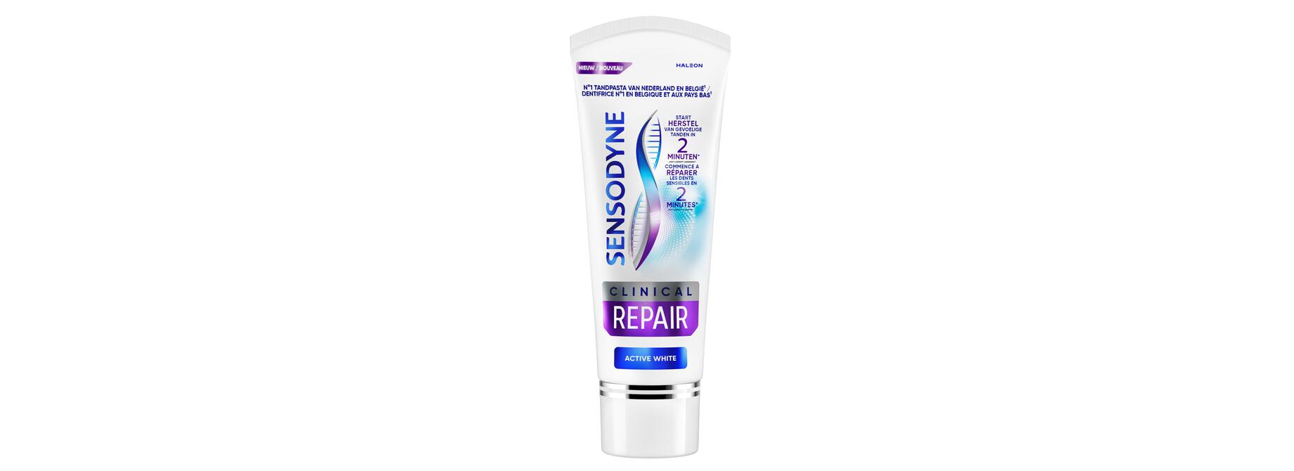 Sensodyne Clinical Repair Active White Tandpasta - 75ML