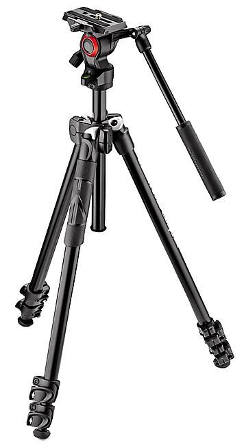 MANFROTTO - TREPIED KIT 290 LIGHTALUMINIUM+ ROTULE FLUIDE
