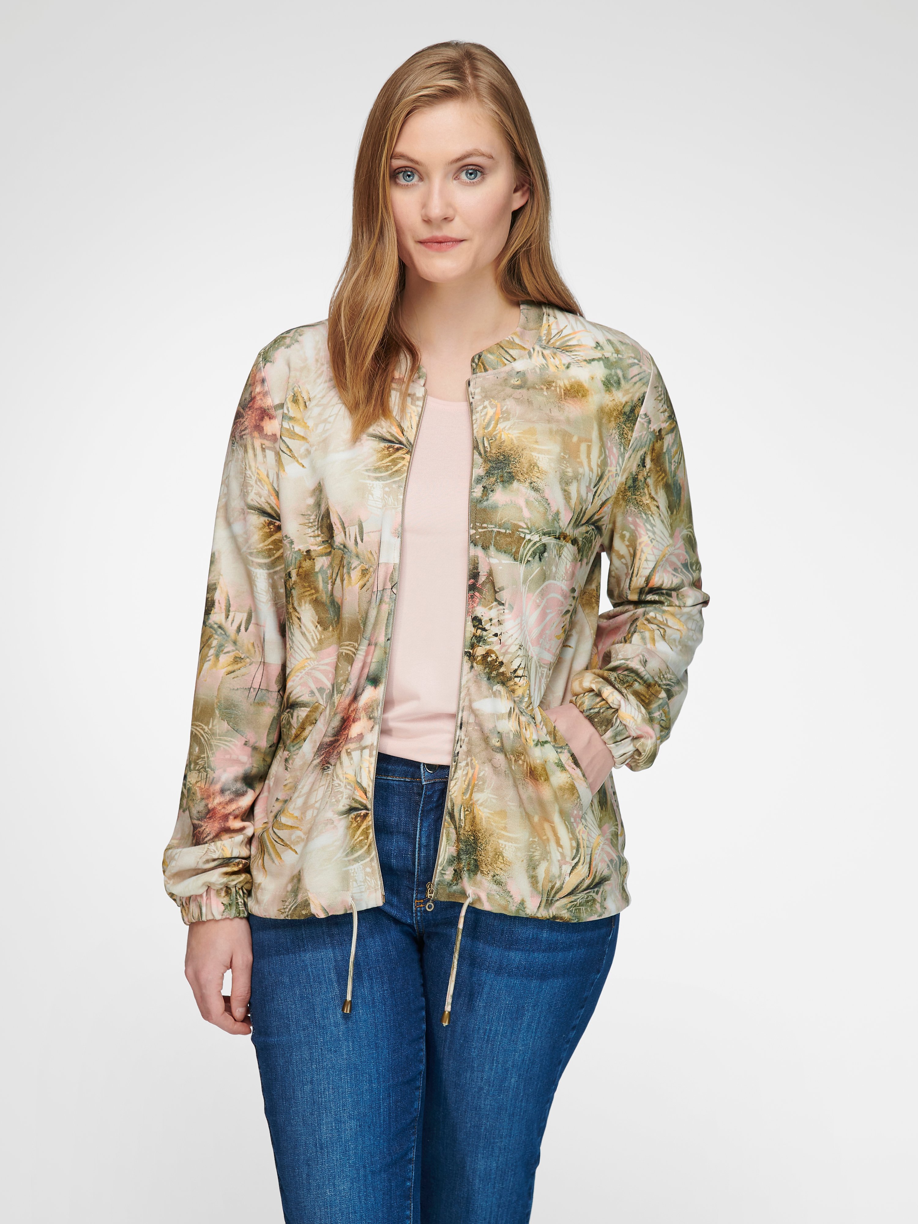 Jersey-Blouson