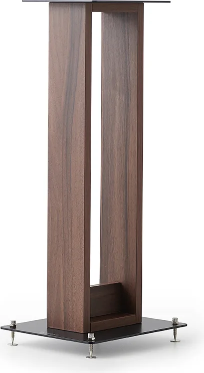 NorStone Alva Plus Noir / Noyer (la paire) Pieds pour enceintes