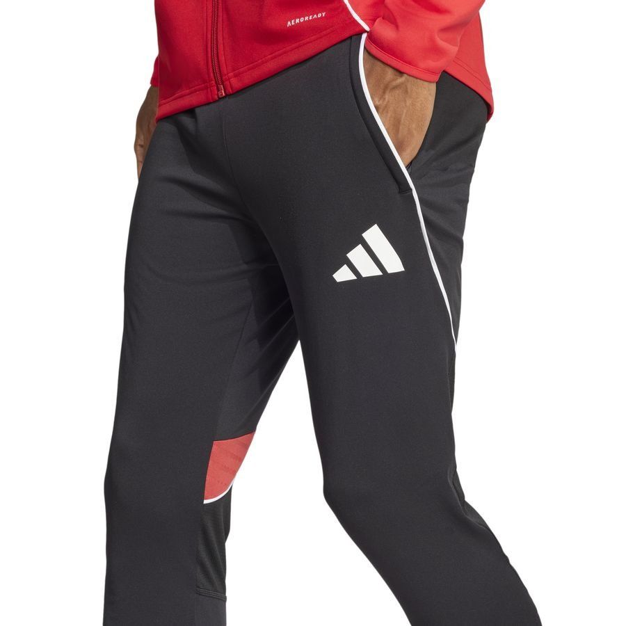 adidas Bas de Survêtement Tiro 24 Competition - Noir/Rouge