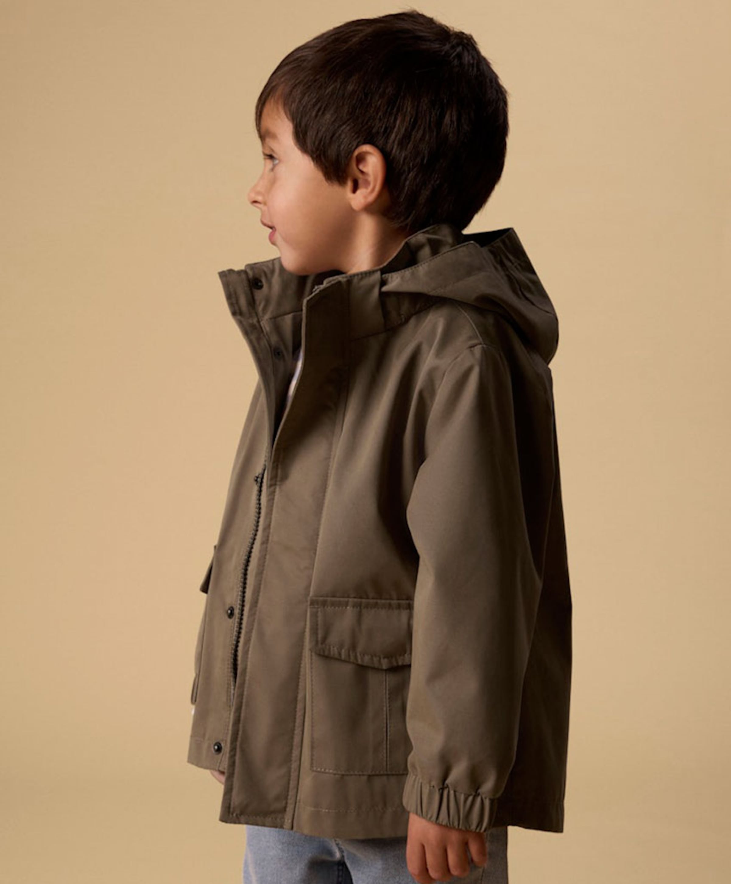 Lil' Atelier Meisjes jas bruin