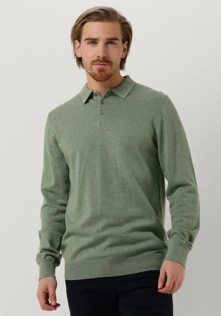 SAINT STEVE groene saint steve polo berend