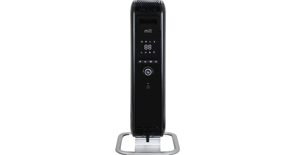 MillOlieradiator AB-H1000DNBLACK  (Zwart)