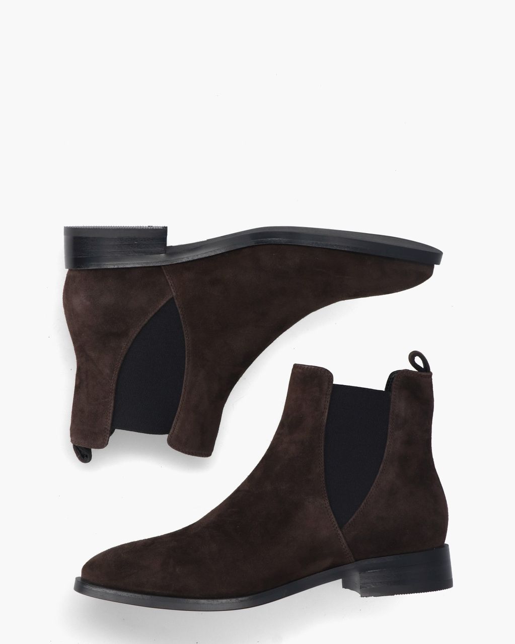 Di Lauro Carola Donkerbruin Dames Chelseaboots