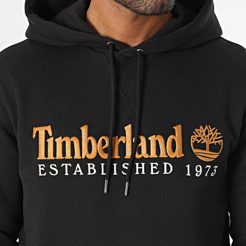 Sweat Capuche Established 1973 Noir