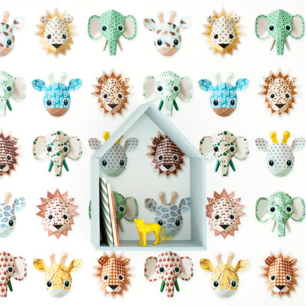 Studio Ditte Wilde Dieren Lief Behang