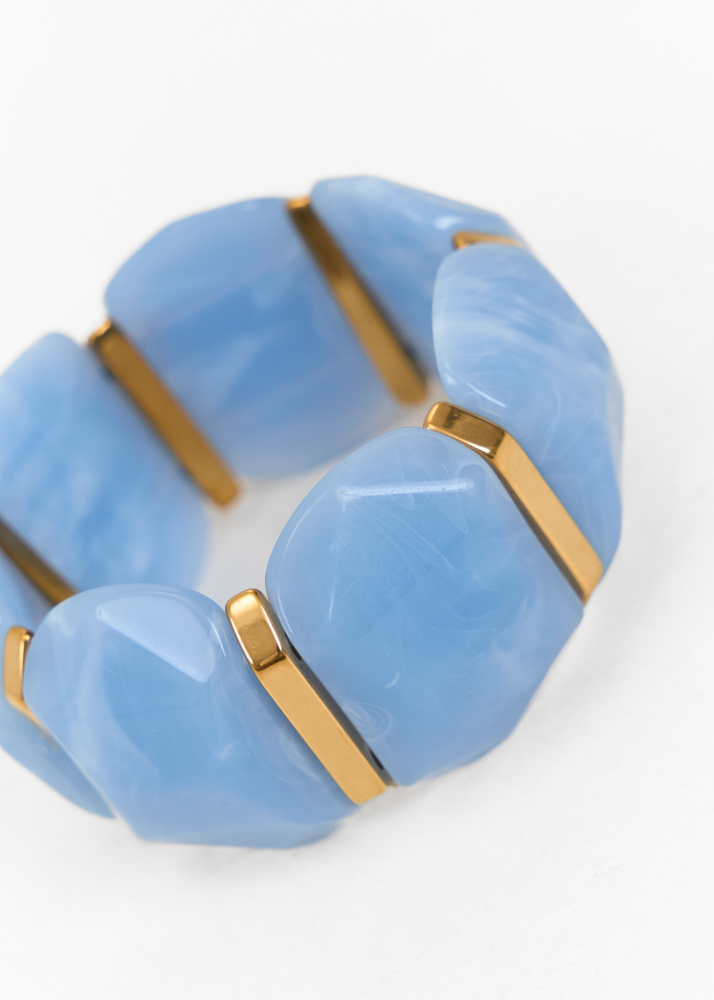 Susan armband lichtblauw