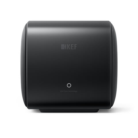 KEF KC62 – supercompacte hifi-subwoofer Zwart