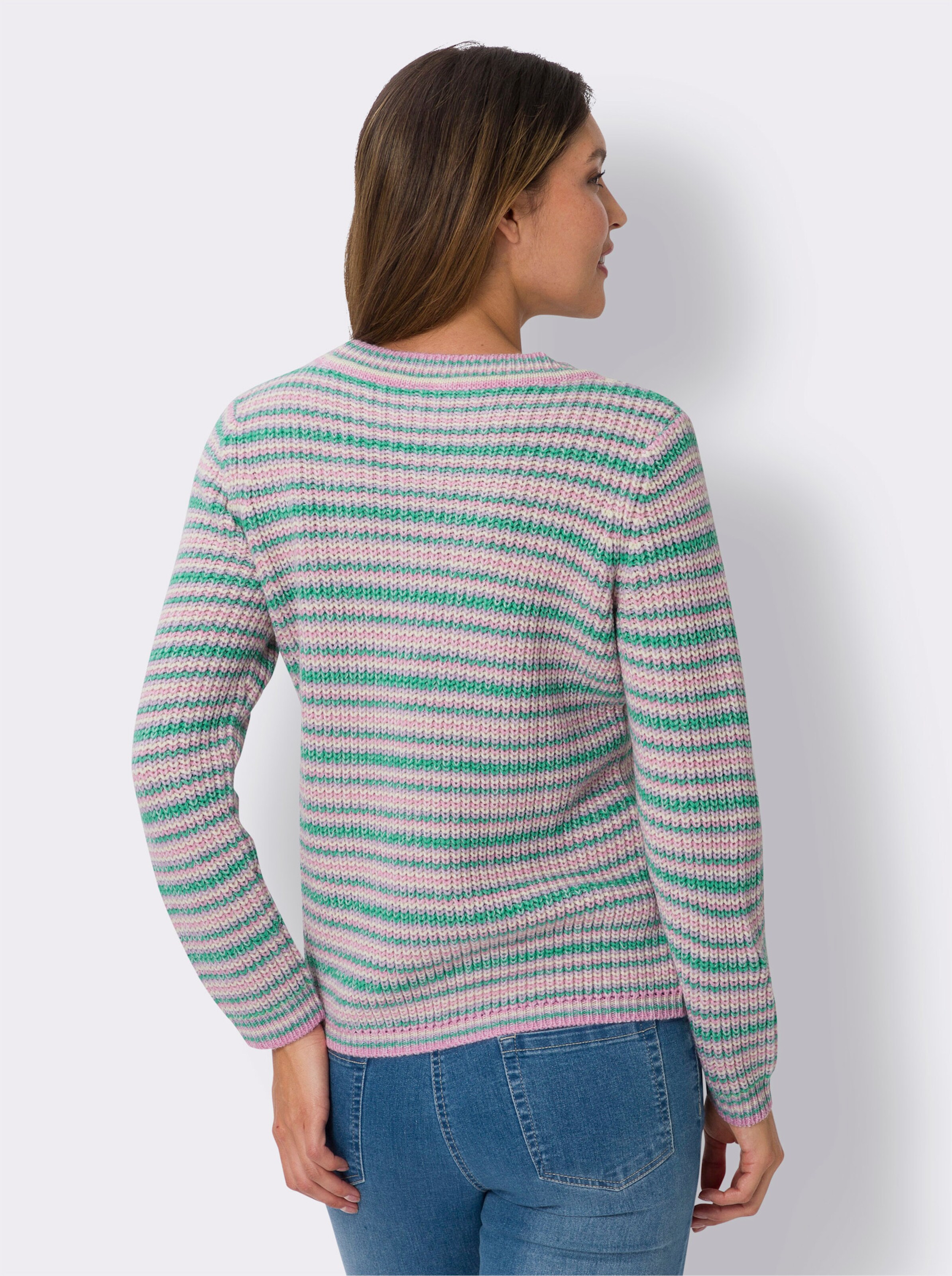 Rundhals-Pullover