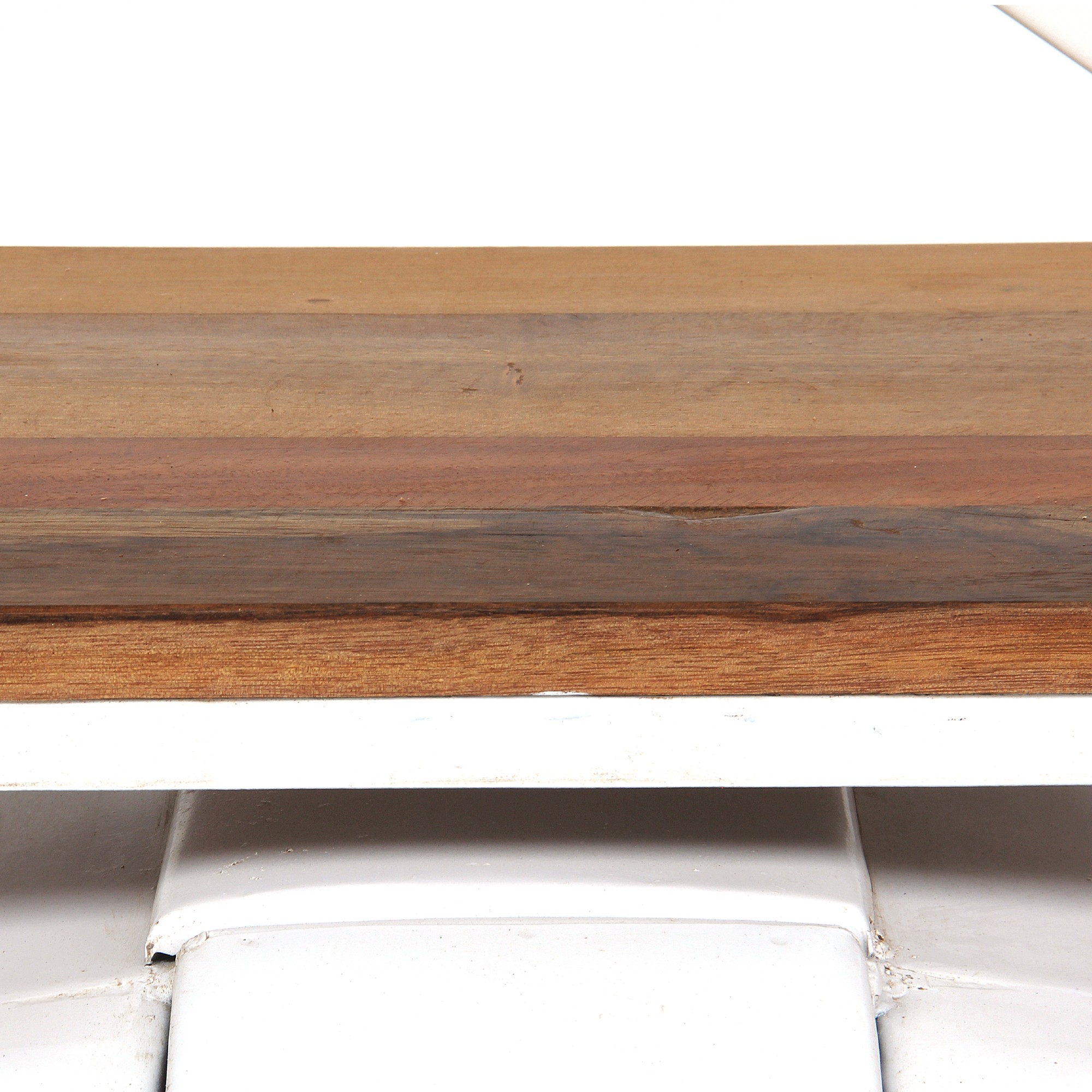 Traktor-Bar, weiß, T 37 cm, B 87 cm, H 180 cm von fischer's lagerhaus