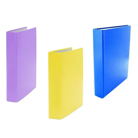Livepac Office Ringbuch DIN A5, 2-Ring, 3 Stück, je 1x in hellblau, gelb und lila